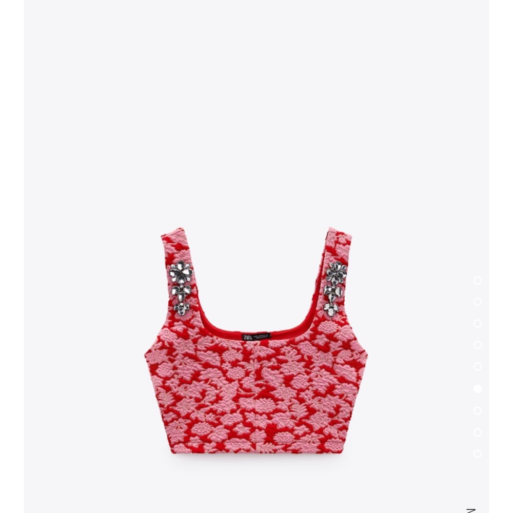 Zara top cropped